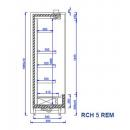 Raft frigorific cu agregat extern | RCH 5 REM - 0.7