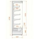 Refrigerated wall cabinet | RCS Scorpion 66.215 1,6