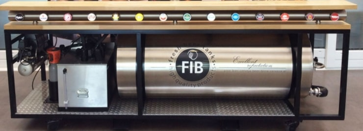 Sistem mobil de bere cu rezervor | FIB Beer Systems