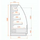 Raft frigorific cu agregat extern | RCA Aries 03 1,875