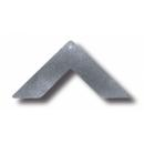 Zinc coated angle for Invisible flange 20 mm