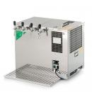 AS-160 Inox Green Line | Tropical beer cooler with 4 taps (CO2)