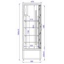 Vitrină frigorifică verticală cu uși glisante | CC 1200 SGD (SCH 800R)