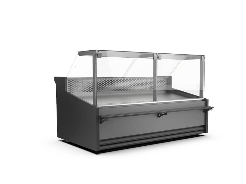 WCH-8/1 LS-080 1330 CARMEN | Counter with straight glass with built-in aggr. (D)