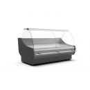 WCH-7 OFELIA | Counter with curved glass with built-in aggr.(S)