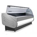 Counter with curved glass with built-in aggr. | SALINA80VC-100