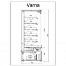 R-1 VR 180/80 VARNA - Hűtött faliregál