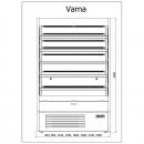 R-1 VR 110/80 VARNA - Hűtött faliregál