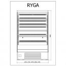 R-1 RG 100/80 RYGA - Hűtött faliregál
