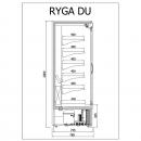 R-1 RG 130/80 RYGA - Refrigerated wall cabinet