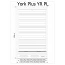 R-1 YR 375/80 YORK PLUS - Refrigerated wall cabinet