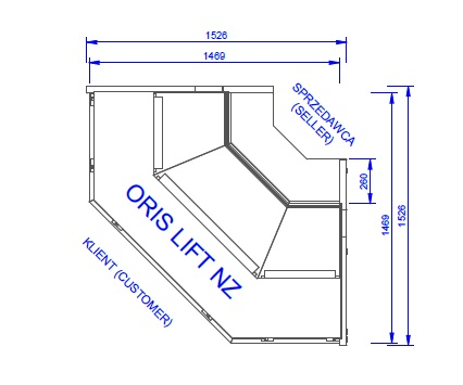 NZ ORIS LIFT | External corner counter