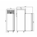 KHP-VC7SD INOX | Stainless steel refrigerated cabinet