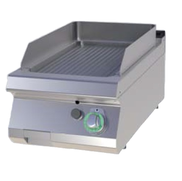 FTR 704 G - Gas griddle plate with ribbed plate