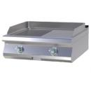 FTHRC 708 E - Electric griddle plate with 1/2 smooth and 1/2 ribbed griddle plate - chromed