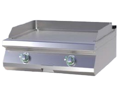 FTHC 708 E - Electric griddle plate with smooth plate - chromed