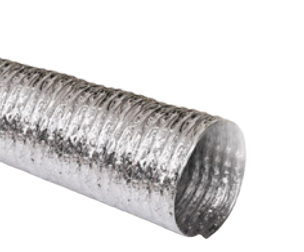 Uninsulated aluminium flexible ducts