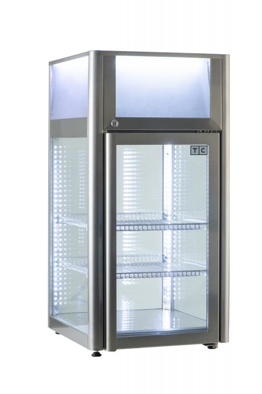 Vitrină frigorifică verticală | TC 116INOX (L-116 RM)