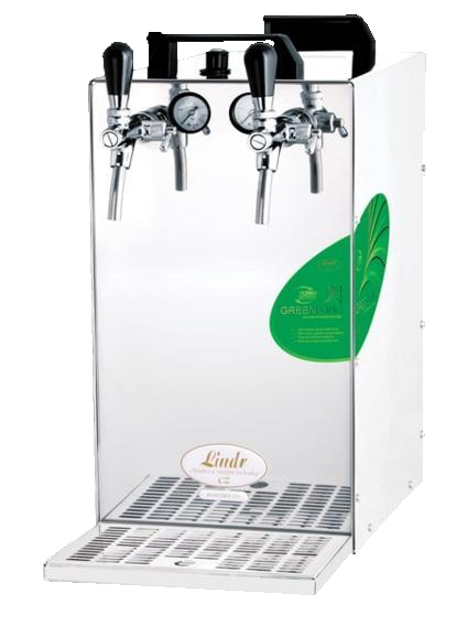 KONTAKT 155/R New Green Line Dry contact double coiled beer cooler