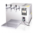 AS-110 Inox Tropical New Green Line | Tropical beer cooler with 3 taps (CO2)