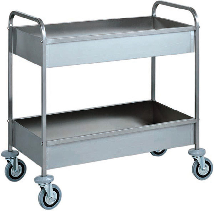 Stainless steel service trolley for disposal | CA 1389