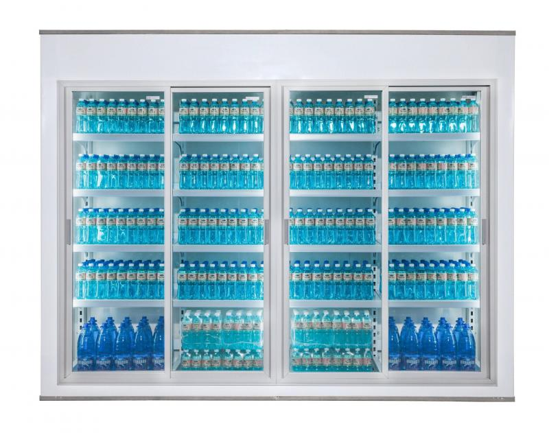 Cameră frigorifică vitrată walk-in cooler | TC 100 GD W