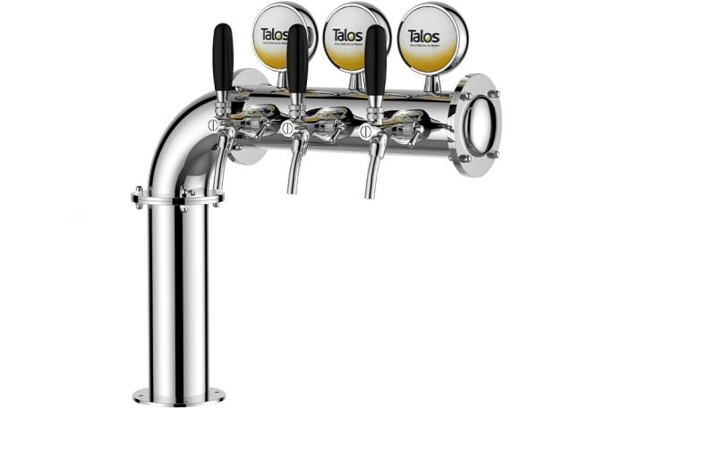 L Tower | 3 ways beer tower without lighting and taps