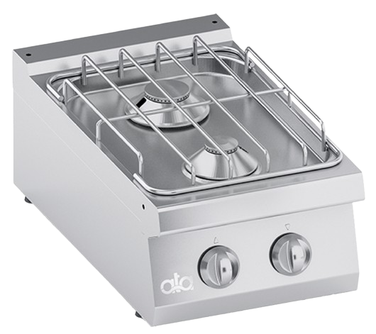 Mașină de gătit pe gaz cu 2 arzătoare | C2GCU05TT