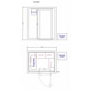 Solid door remote freezing chamber | TCS004