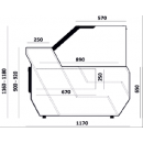 Csemegepult | IZI P 1000