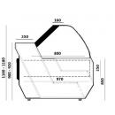 Refrigerated display cabinet | IZI STATIC G 1600