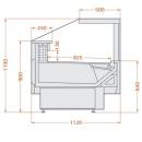 Csemegepult | LCNO NIXO 2,5