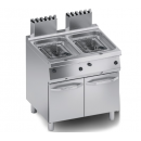 Gas fryer double tank 12+12 lt. | C2GFG1012