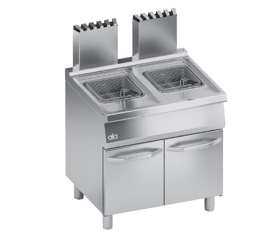 Gas fryer double tank 12+12 lt. | K7GFG1015