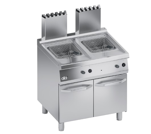 Gas fryer double tank 12+12 lt. | K7GFG1015A