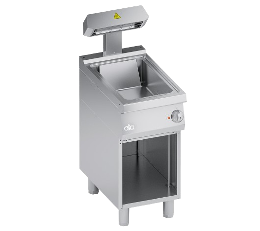 Electric chip scuttle + open cabinet | K7ESP05VV