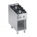 Gas range 2 burners + open cabinet | K4GCUP05VV