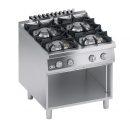 Gas range 4 burners + open cabinet | K4GCUS10VV