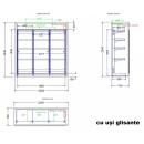 Glass door chamber with 3 doors | TCV0006