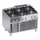 Gas range 4 burners + open cabinet | K4GCUP15VV