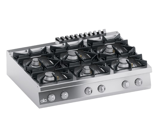 Gas range 6 burners | K4GCUP15TT