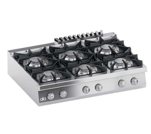 Gas range 6 burners | K4GCUS15TT