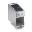 Electric range 2 burners + open cabinet | K4ECUP05VV