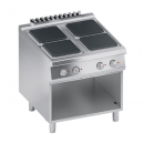 Electric range 4 burners + open cabinet | K4ECUP10VV