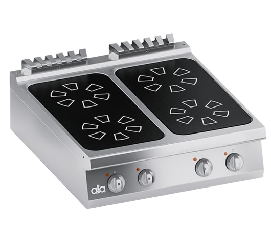 Electric range 4 pyroceram plates | K4EVCP10TT