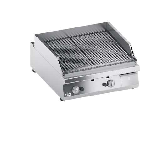 Movable lava-stone grill 1 unit for meat | K4GPLP10TTC