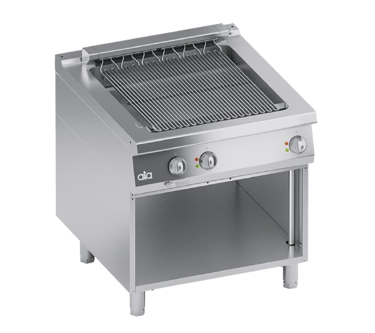 Electric direct griddle + open cabinet | K4EGDP10VV