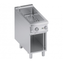 Bain marie electric 1/1 + 1/3 cuve GN și dulap deschis | K4EBMP05VV