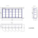 Glass door chamber with 6 doors | TCV0003