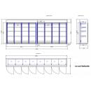 Glass door chamber with 8 doors | TCV0005